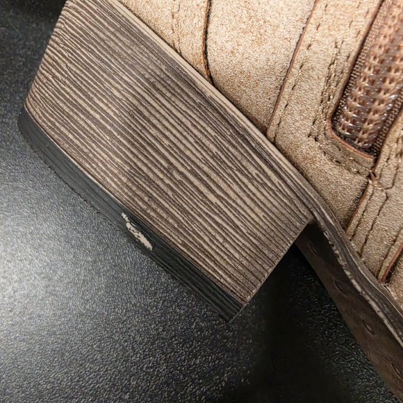 Very G Light Brown Ankle Booties - Picture 5 of 5